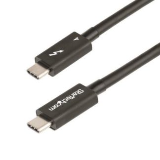 STARTECH  CABLE THUNDERBOLT 4 MACHO - THUNDERBOLT 4 MACHO 40 GBIT-S 50CM NEGRO
