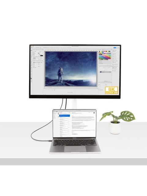 STARTECH  CABLE THUNDERBOLT 4 MACHO - THUNDERBOLT 4 MACHO 40 GBIT-S 50CM NEGRO - Image 5