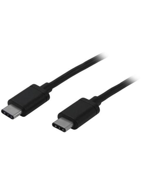 STARTECH  CABLE USB 2.0 C MACHO - USB 2.0 C MACHO 2 METROS NEGRO