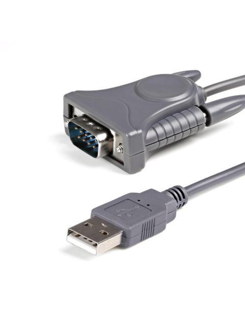 STARTECH  CABLE USB 2.0 MACHO - DB9 MACHO 90CM GRIS