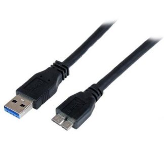 STARTECH  CABLE USB 3.0 A MACHO - MICRO USB B MACHO 1 METRO NEGRO