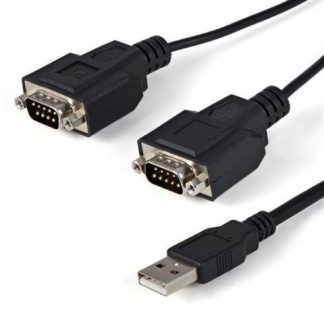 STARTECH CABLE USB A 2X SERIAL DB9 1.83 METROS