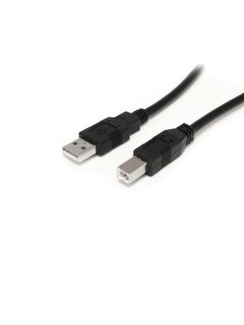 STARTECH  CABLE USB A MACHO - USB B MACHO 9 METROS NEGRO