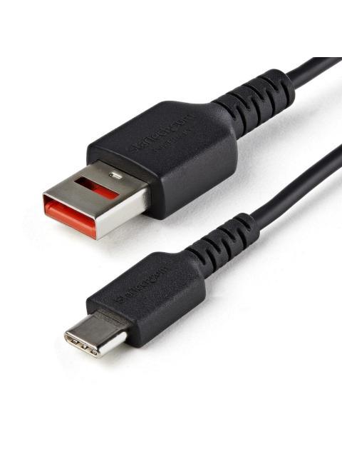 STARTECH  CABLE USB A MACHO - USB C MACHO 1 METRO NEGRO