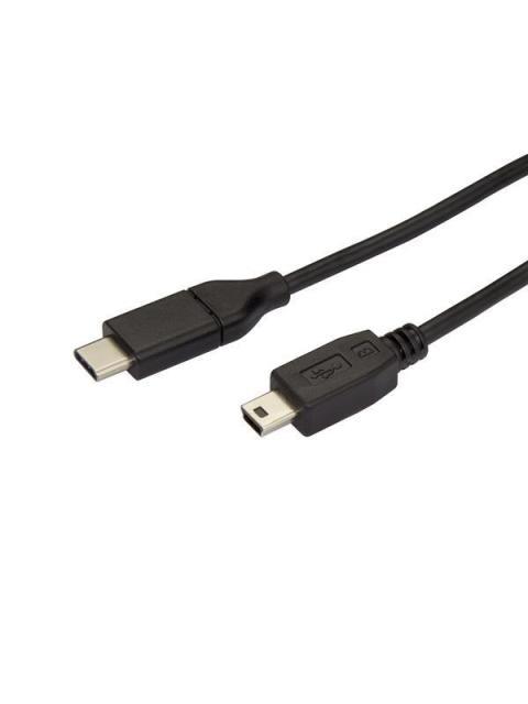 STARTECH  CABLE USB C MACHO - MINI-USB B MACHO 2 METROS NEGRO