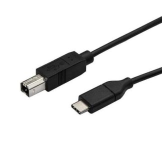 STARTECH  CABLE USB-C MACHO - USB-B MACHO PARA IMPRESORA 3 METROS NEGRO