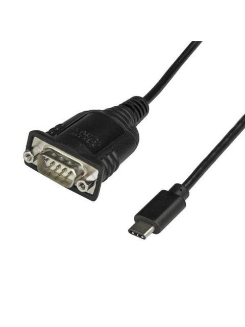 STARTECH  CABLE USB TIPO C MACHO - SERIAL DB9 MACHO 40CM NEGRO