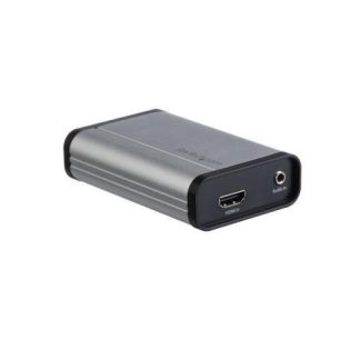 STARTECH  CAPTURADORA DE VIDEO HDMI USB C 1080P NEGRO-PLATA