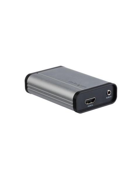 STARTECH CAPTURADORA DE VIDEO HDMI USB C 1080P NEGRO-PLATA