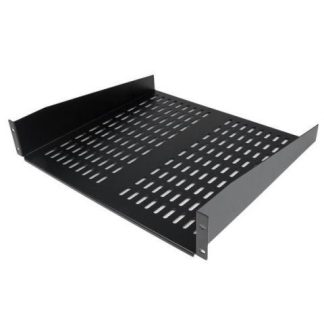 STARTECH  CHAROLA FIJA CANTILEVER VENTILADA PARA GABINETE RACK 2U 16 HASTA 22KG