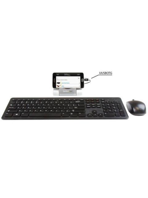 STARTECH  CONCENTRADOR USB 3.0 DE 3 PUERTOS HUB CON PUERTO DE CARGA RAPIDA (2.1A) Y BASE PARA LAPTOPS-TABLETS BLANCO - Image 7