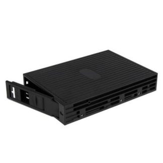 STARTECH  CONVERSOR DE DISCO DURO DE 2.5-3.5 SATA-SAS NEGRO