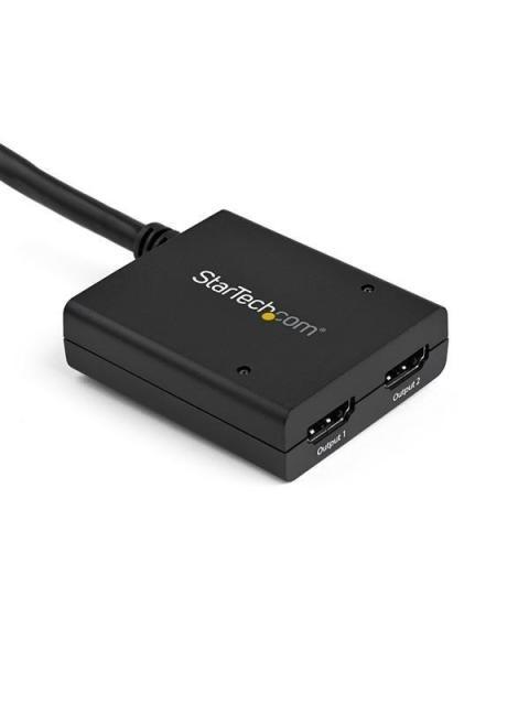 STARTECH  DIVISOR DE VIDEO HDMI DE 2 PUERTOS SPLITTER HDMI 4K 30HZ DE 2X1 ALIMENTADO POR USB - Image 6