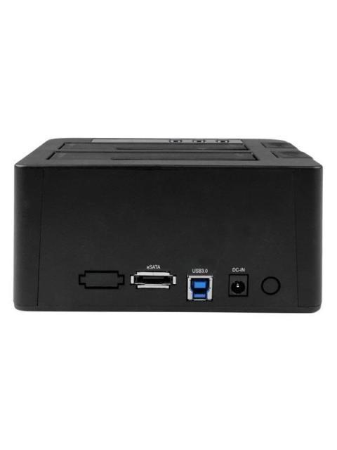 STARTECH  DOCK USB 3.0 Y ESATA COPIADORA PARA 2 DISCOS DUROS 2.5-3.5 - Image 4