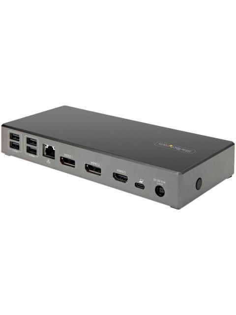 STARTECH DOCKING STATION DK31C2DHSPD USB-C 1 X USB-C 3.0 2 X USB-A 3.0 2 X USB-A 2.0 1 X HDMI 1 X RJ-45 1 X 3.5MM SD - Image 4