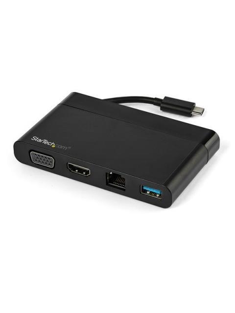 STARTECH  DOCKING STATION DKT30CHVCM USB-C 1X USB 3.0 1X HDMI 1X VGA NEGRO