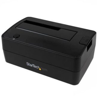 STARTECH  DOCKING STATION PARA 1 DISCO DURO 2.5-3.5 SATA USB 3.1 NEGRO