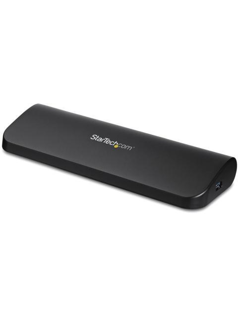 STARTECH  DOCKING STATION PARA LAPTOPS 4X USB 3.0 HDMI DVI VGA NEGRO