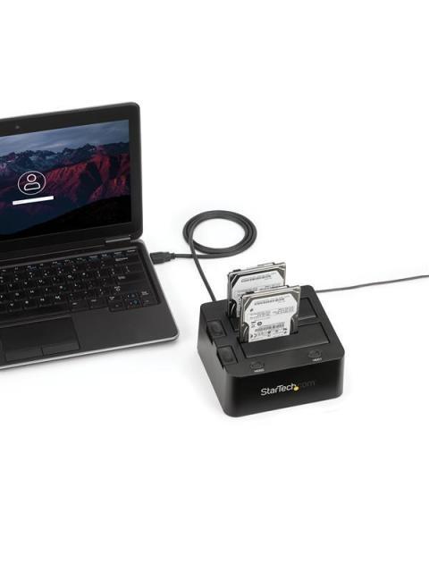 DOCKING STATION USB 3.0 UASP 2 BAHIAS HDD O SSD SDOCK2U VC - Image 7