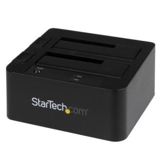 STARTECH  DOCKING STATION USB 3.0 Y ESATA PARA 2 DISCOS DUROS 2.5-3.5 SATA