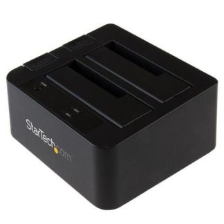 STARTECH  DOCKING STATION USB 3.1 CON UAS PARA 2 DISCOS DUROS O SSD 2.5-3.5 SATA