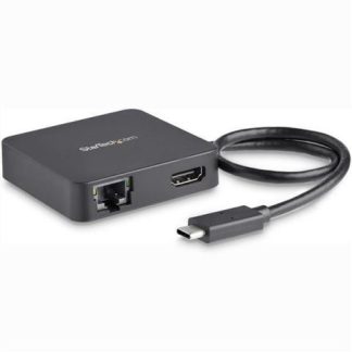 STARTECH  DOCKING STATION USB-C CON GIGABIT ETHERNET HDMI 4K NEGRO