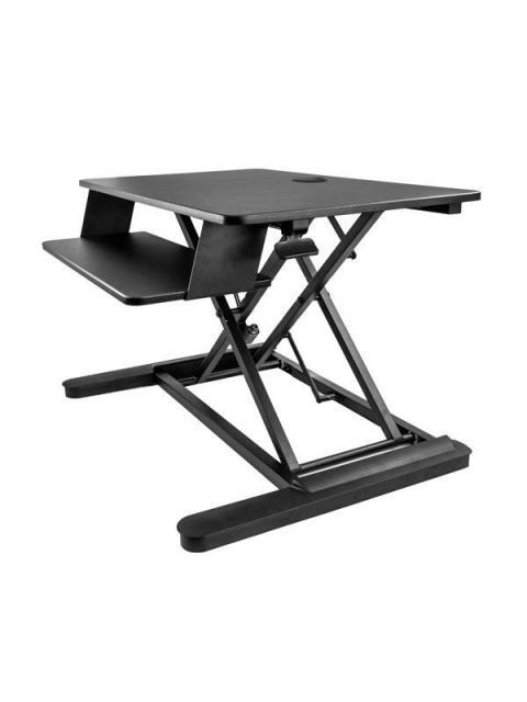STARTECH  ESTACION DE TRABAJO DE PIE Y SENTADO ARMSTSLG HASTA 13KG PARA MONITOR 30 NEGRO
