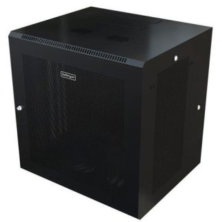 STARTECH  GABINETE ABISAGRADO DE PARED 12U HASTA 90KG NEGRO