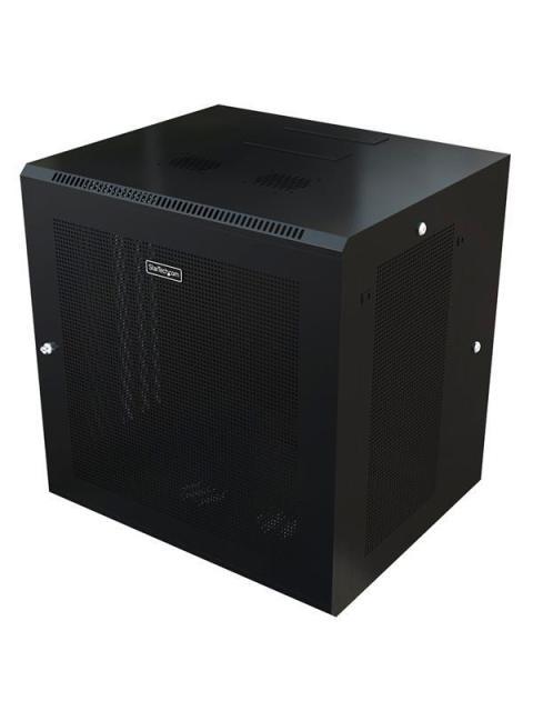 STARTECH GABINETE ABISAGRADO DE PARED 12U HASTA 90KG NEGRO