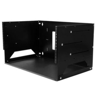 STARTECH  GABINETE PARA MONTAJE EN PARED CON CHAROLA 4U NEGRO