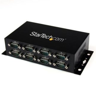 STARTECH  HUB ADAPTADOR USB 2.0 A 8 PUERTOS SERIALES PARA MONTAJE EN PARED RIEL DIN