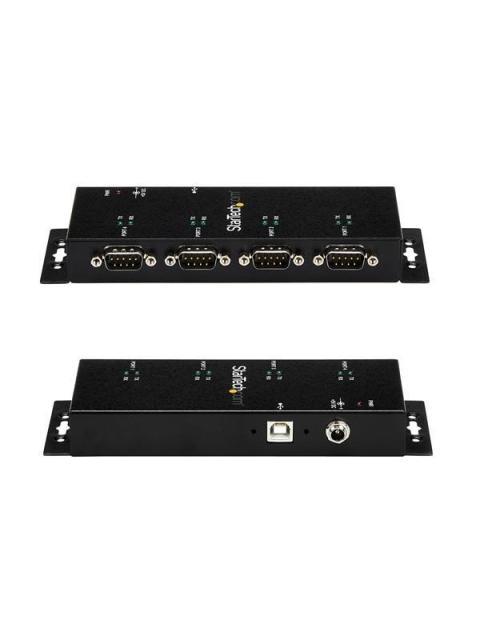 STARTECH HUB CONCENTRADOR ADAPTADOR USB A SERIAL RS232 DB9 4 PUERTOS NEGRO - Image 6