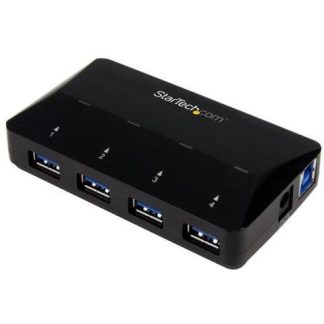 STARTECH  HUB USB A 3.0 DE 4 PUERTOS 5000 MBIT-S NEGRO