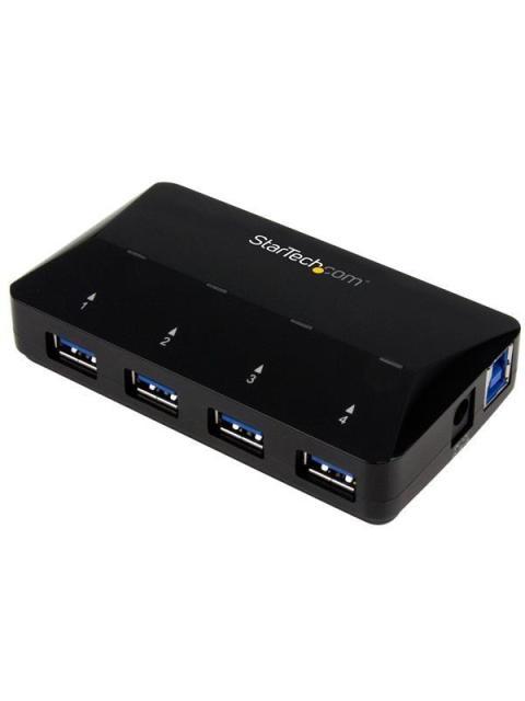 STARTECH  HUB USB A 3.0 DE 4 PUERTOS 5000 MBIT-S NEGRO