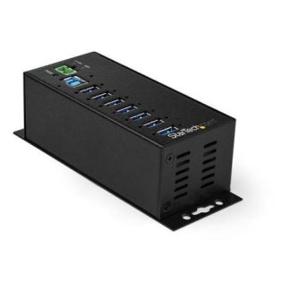 STARTECH  HUB USB-B 3.0 HEMBRA - 7 PUERTOS USB 3.2 HEMBRA 5000MBIT-S NEGRO