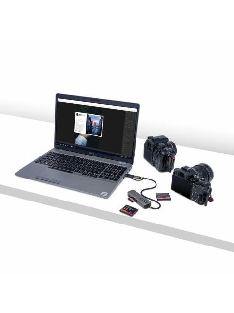 STARTECH  LECTOR DE MEMORIA FCREADMICRO3V2 SD MICROSD COMPACTFLASH GRIS - Image 5