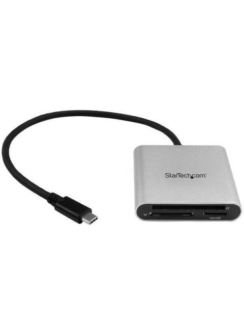 STARTECH  LECTOR DE MEMORIA SD USB 3.0 NEGRO-PLATA