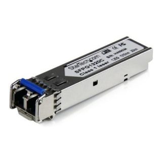STARTECH  MODULO TRANSCEPTOR DE FIBRA MONOMODO SFP GIGABIT DDM LC COMPATIBLE CISCO MINI GBIC 20KM