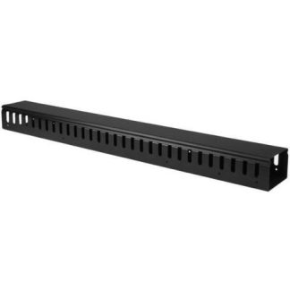 STARTECH  ORGANIZADOR VERTICAL DE CABLES CON LENGÜETAS PARA RACK 91CM