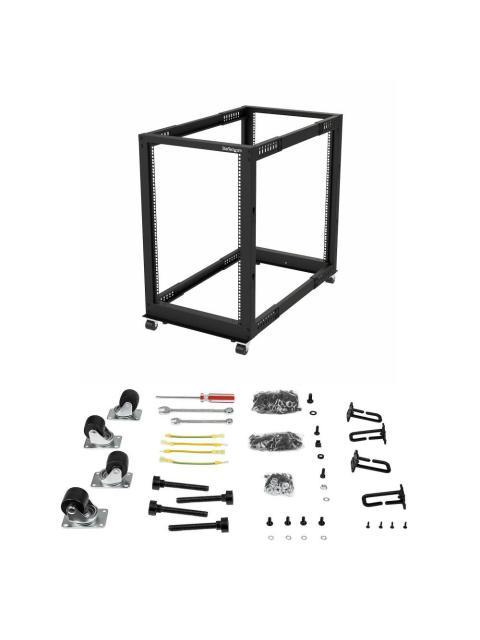 STARTECH  RACK ABIERTO 4 POSTES 18U HASTA 544KG NEGRO - Image 8