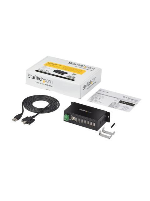 STARTECH  RESISTENTE CONCENTRADOR USB 2.0 7 PUERTOS 480 MBIT-S NEGRO - Image 7