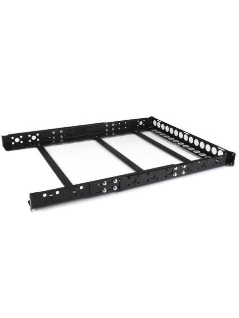 STARTECH RIELES AJUSTABLES PARA RACK 19 1U HASTA 25KG NEGRO