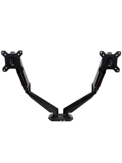 STARTECH  SOPORTE CON HUB USB DE 2 PUERTOS PARA 2 MONITORES 12-30 MAX. 8KGS