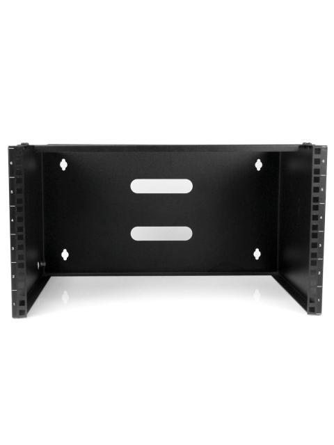 STARTECH  SOPORTE DE MONTAJE EN PARED 6U PARA PATCH PANEL PARCHEO DE 13 NEGRO - Image 4