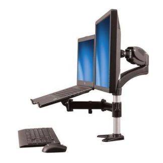 STARTECH  SOPORTE PARA MONITOR 15-27 Y BASE PARA LAPTOP CON AJUSTE DE ALTURA