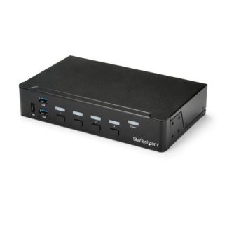 STARTECH  SWITCH CONMUTADOR KVM DE 4 PUERTOS HDMI 1080P CON USB 3.0