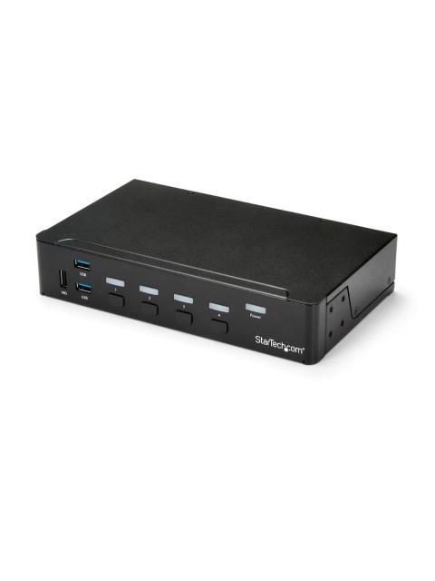 STARTECH  SWITCH CONMUTADOR KVM DE 4 PUERTOS HDMI 1080P CON USB 3.0