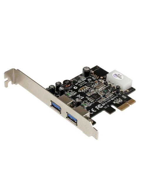 STARTECH TARJETA PCI EXPRESS CON FUENTE MOLEX 2 PUERTOS USB 3.0