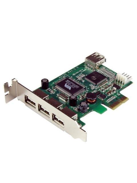 STARTECH  TARJETA PCI EXPRESS PERFIL BAJO USB 2.0 DE ALTA VELOCIDAD