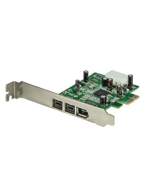 STARTECH TARJETA PCI EXPRESS PEX1394B3 ALAMBRICO 3 PUERTOS FIREWIRE